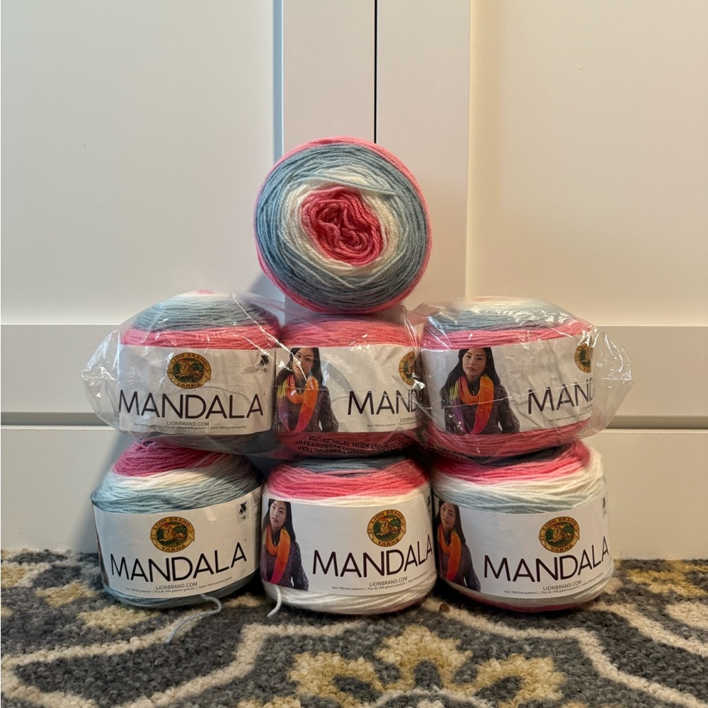 Lion Brand Mandala Yarn in Unicorn